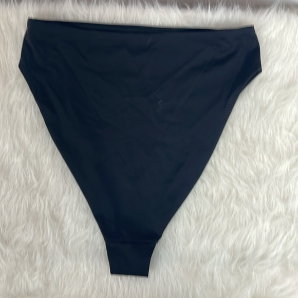 ASOS Black high waisted swim bottom - Picture 3 of 5